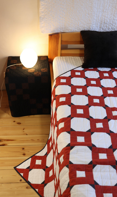 Patchworková deka - Quilt na stěnu 131 x 171 cm