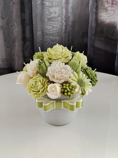 Luxury Flower Bouquet Green NH