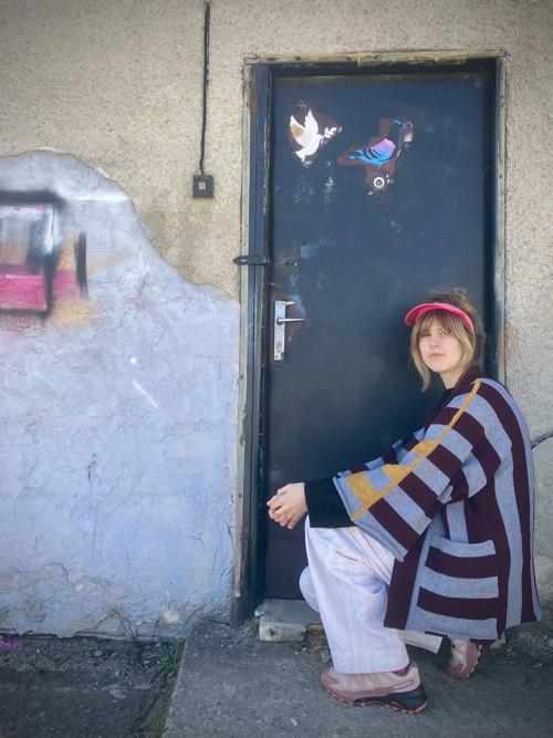 STRIPE! pruhované kimono Hogwarts