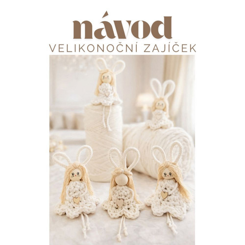 Návod na velikonočního zajíčka PDF+video