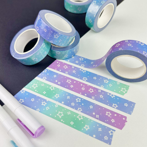 Washi páska Pastely Stars