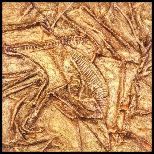 Gold Abstrakt Ii.