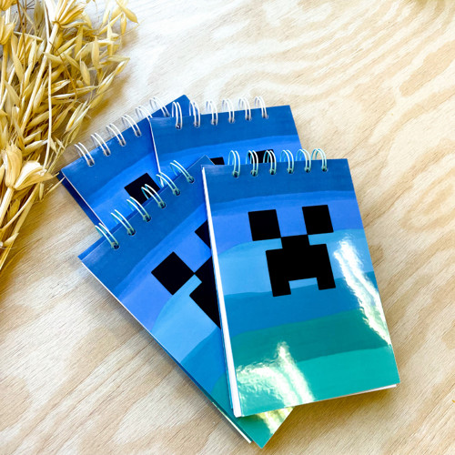 Kroužkový blok A6 pixely — foto 1