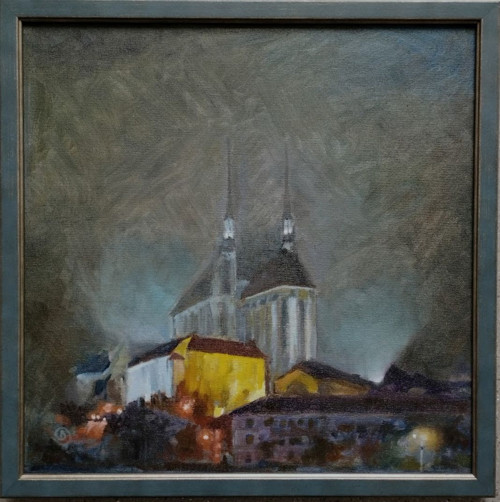 Mlha nad Petrovem
