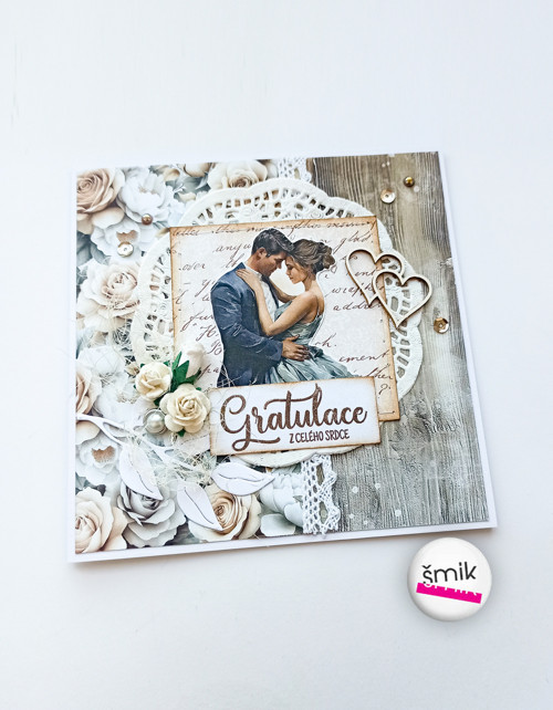 Svatební přání se snoubenci Lifetime Loving You
