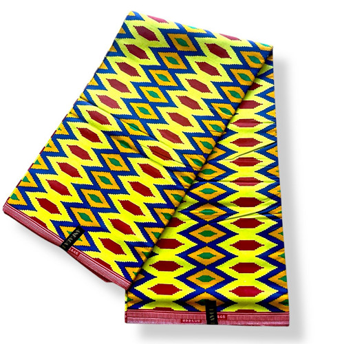 Africká látka ve stylu Kente