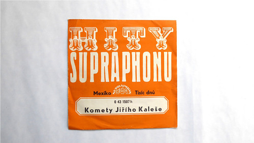 B429_ SP gramo deska, Komety Jiřího Kaleše, 1973