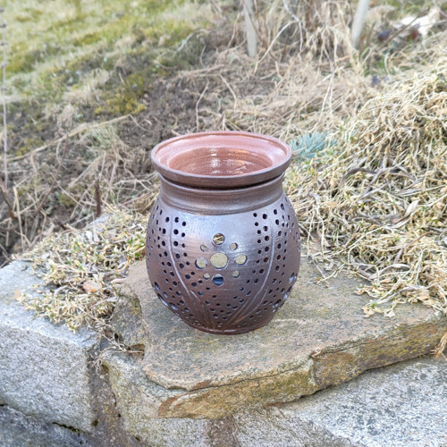 Aromalampa kulatá tmavá