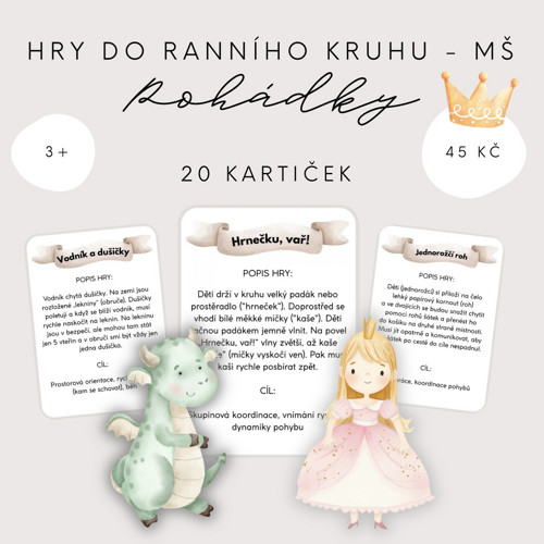 Hry pro MŠ - pohádky (PDF - tisk)