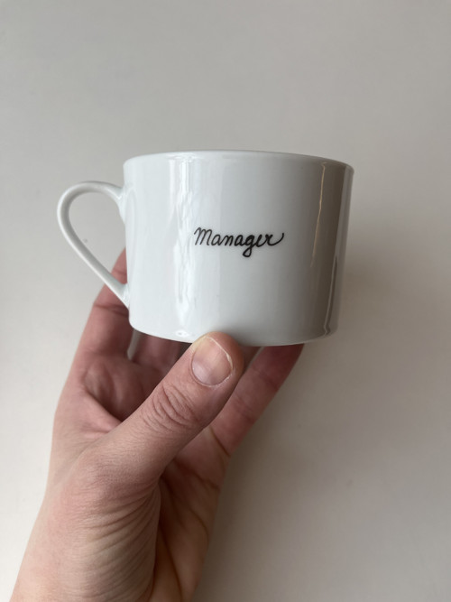 Hrnek Manager Overworked/ Underpaid — foto 1