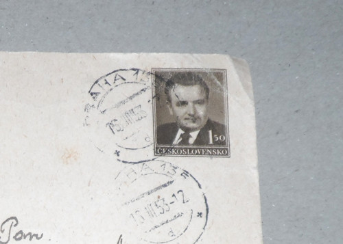 Korespondenční LÍSTEK, dopisnice 1,50 Kčs, 1953