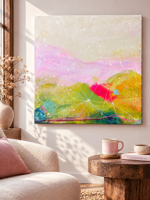 Contemplation / originální obraz - 50x50cm