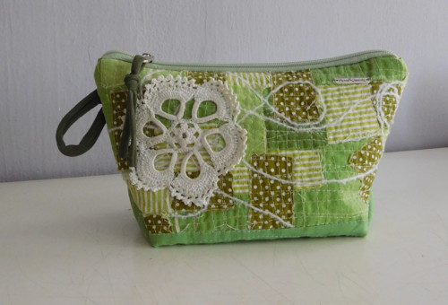 Patchwork - quilting - art / taštička