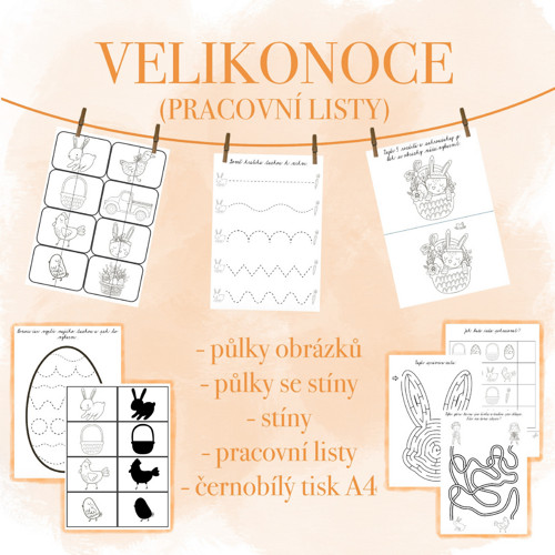 Velikonoční pracovní listy