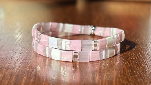 Miyuki naramek light pink — foto 1