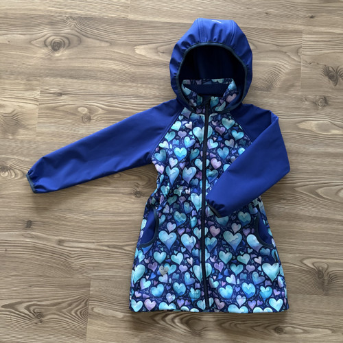 Sofshellový kabát-parka