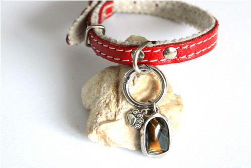 Minerální talisman pro psy, kočky - tygří oko