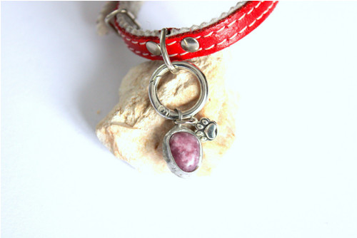Minerální talisman pro psy, kočky - Lepidolit