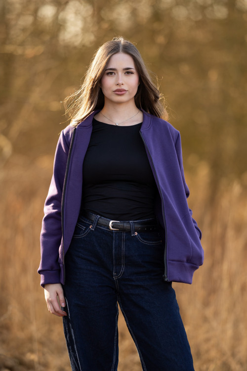 Bomber Kali fialová
