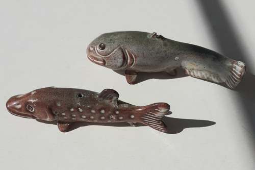 Keramické miniatury - rybičky