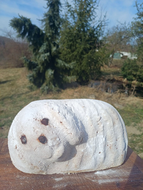 Keramická forma na velikonočního beránka