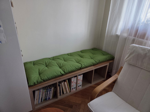 Sedák,podsedák k oknu, šití na míru