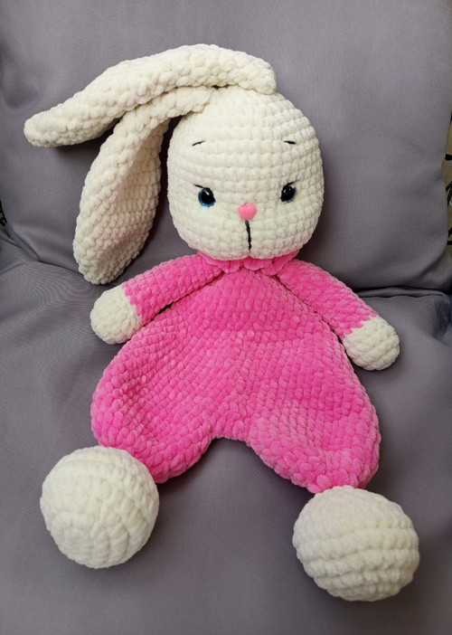 Králíček k usínání MAXI....43cm bez uší
