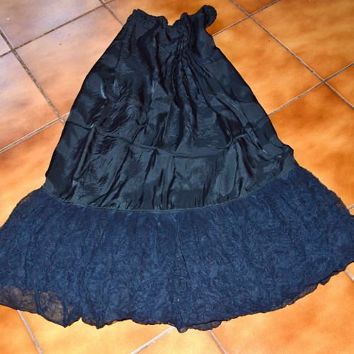 Spodnička černá 20711 P43