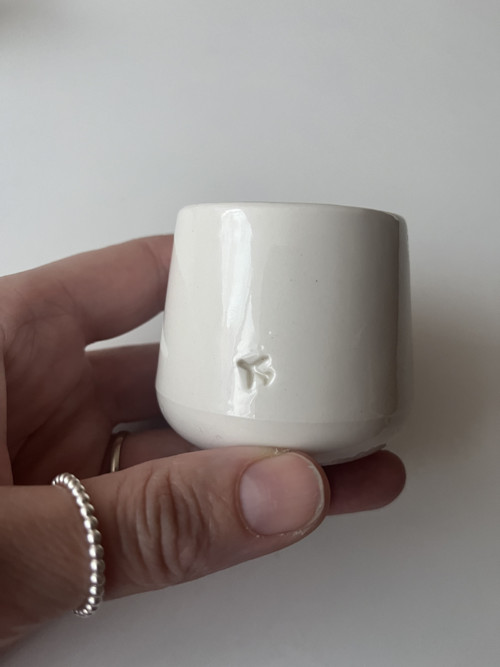 Porcelánový kalíšek single AERO