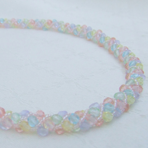 Náhrdelník Pastel Crystals