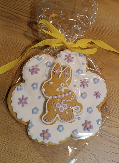 Perník, velikonoční dekorace, velká 22 cm