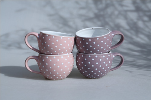 Pastel - Puntík - hrnek 1,5dcl