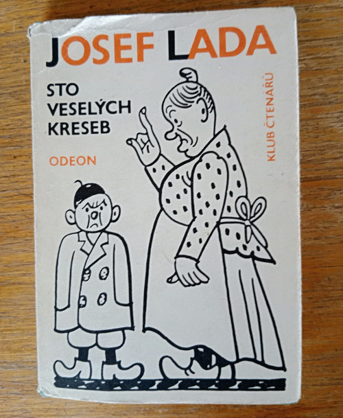 Sto veselých kreseb Josef Lada - Exlibris