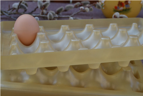 Úložná plata na vajíčka