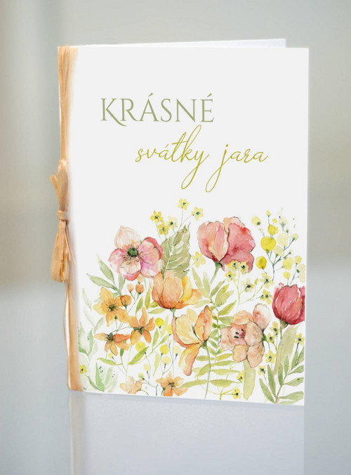 Velikonoční přání Vítání jara