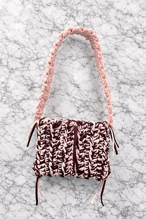 Shoulder bag háčkovaná kabelka
