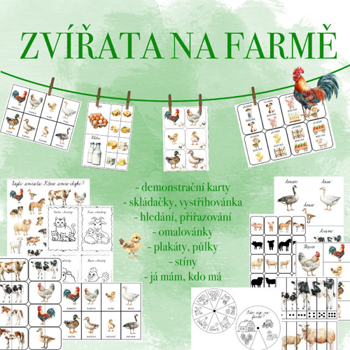 Zvířata na farmě