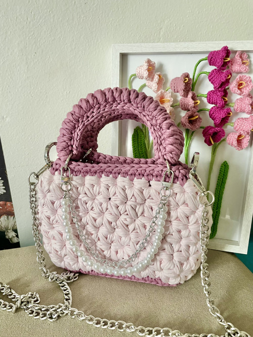 Ručně dělaná kabelka do ruky /crossbody