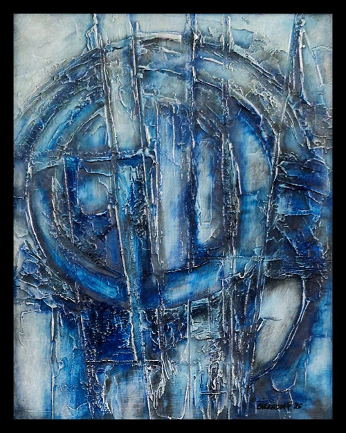 Blue Abstrakt I.