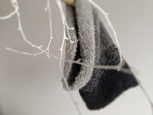 Sivé bouclé — foto 1