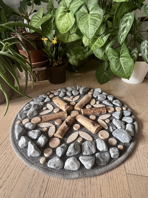 Masážní a relaxační podložka Mandala Lotra