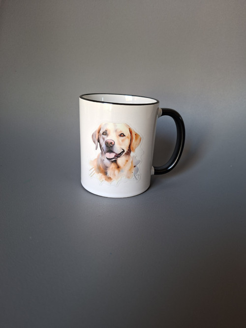 Hrnek labrador světlý