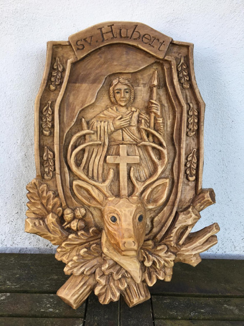 Myslivecký reliéf sv. Hubert