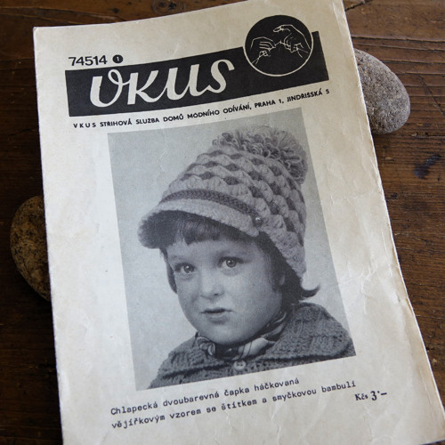 VKUS 74514 ... pletená dětská čapka