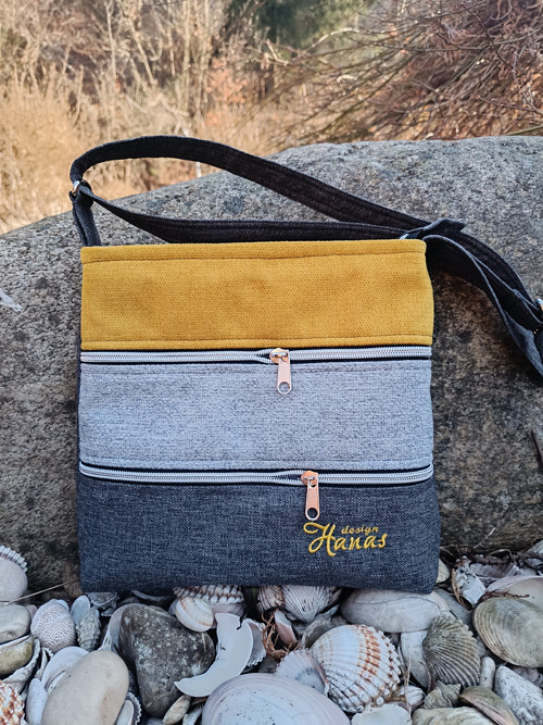 Kabelka pruhovaná mini — foto 1