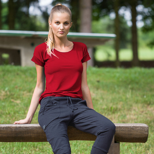 Dámské triko CARLA carnelian red