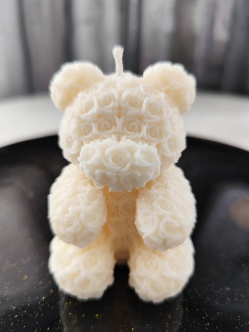 Candle Teddy Rose NH
