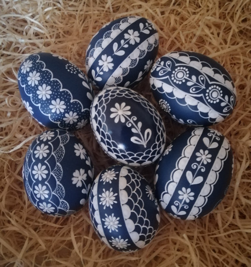 Kraslice-jako modrotisk — foto 1