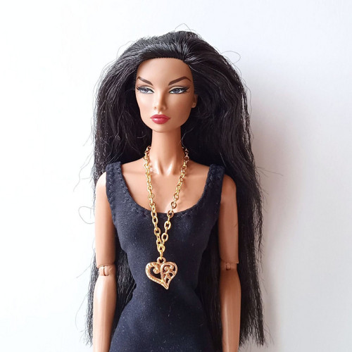 Šperky pro Barbie - řetízkový náhrdelník — foto 1