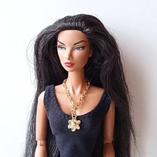 Šperky pro Barbie - řetízkový náhrdelník